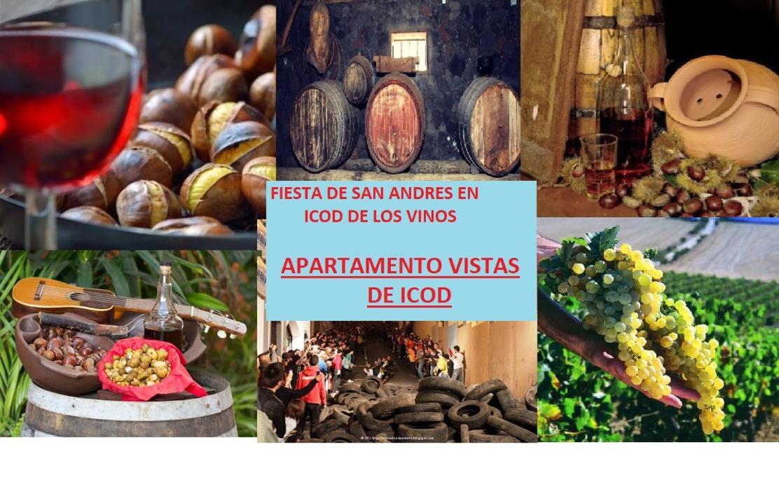 Apartamento Vistas De Icod Икод-де-лос-Винос Экстерьер фото